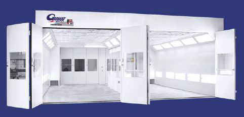 Dual Bay Frontier Spraybooth